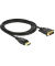 DeLOCK DisplayPortDVI-D Kabel 4K 30 Hz 2,0 m schwarz