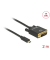 DeLOCK USB CDVI Kabel 4K 30 Hz 2,0 m schwarz
