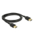DeLOCK DisplayPort Kabel 8K 60 Hz 2,0 m schwarz