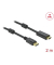 DeLOCK DisplayPortHDMI Kabel 4K 60 Hz 2,0 m schwarz