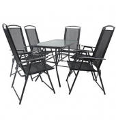 VCM my garden Sitzgruppe anthrazit