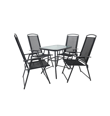 VCM my garden Sitzgruppe anthrazit