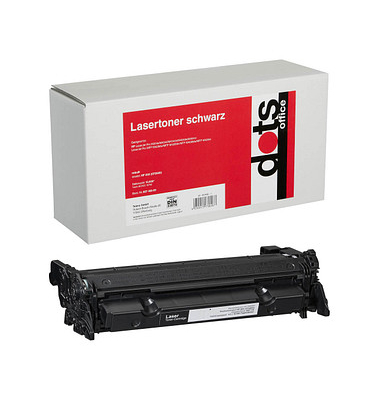 dots schwarz Toner kompatibel zu HP 59X; Canon  057H(CF259X;  3010C002)