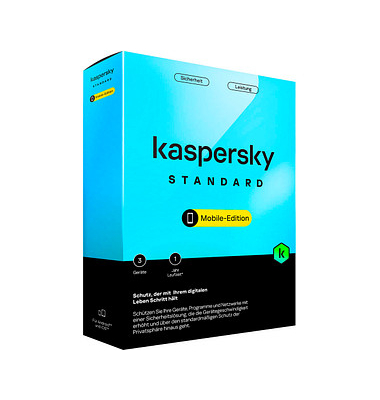 KASPERSKY Mobile Security Standard Sicherheitssoftware Vollversion (PKC)