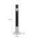 Turmventilator PC-TVL 3090 330900 6-stufig mit Fernbedienung silber/schwarz