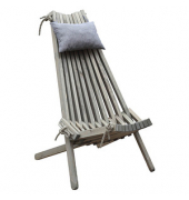 Garden Pleasure Gartenstuhl Falun grau
