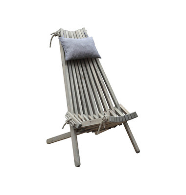 Garden Pleasure Gartenstuhl Falun grau