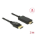 DeLOCK DisplayPortHDMI Kabel 4K 30 Hz 3,0 m schwarz
