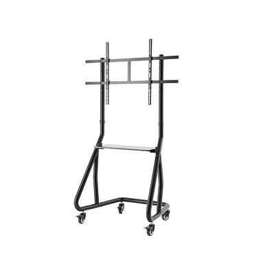 hama TV-Ständer mit Rollen Trolley schwarz