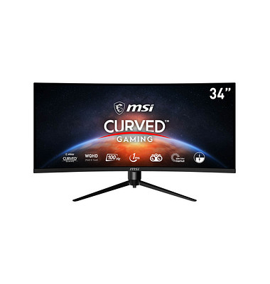 msi Optix MAG342CQPVDE Curved Monitor 86,4 cm (34,0 Zoll) schwarz
