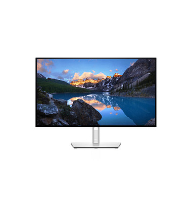  Monitor UltraSharp U2722DE DELL-U2722DE, QHD (2560x1440 Pixel), 8 ms, silber/schwarz
