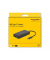 Adapter, USB C/VGA/HDMI™/DVI/DP-ST/4xBU, L: 0,15 m, schwarz
