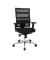 B&uuml;rodrehstuhl Sitness X-Pander Plus, schwarz / silber, mit Armlehnen, bis 110kg, ohne Kopfst&uuml;tze