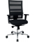 B&uuml;rodrehstuhl Sitness X-Pander Plus, schwarz / silber, mit Armlehnen, bis 110kg, ohne Kopfst&uuml;tze
