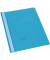 Schnellhefter No Name 400135844, A4, hellblau, Polypropylen (PP), 80g, Vorderdeckel transparent