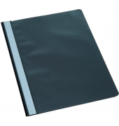 Schnellhefter 400127825, A4, schwarz, Polypropylen (PP), Vorderdeckel transparent