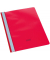 Schnellhefter 400127824, A4, rot, Polypropylen (PP), 80g, Vorderdeckel transparent