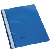 Schnellhefter ProOffice 400127808, A4, dunkelblau, Polypropylen (PP), 80g, Vorderdeckel transparent