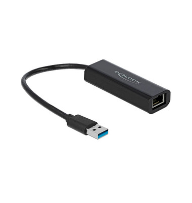 DeLOCK USB 3.2 ARJ45 Adapter 0,15 m schwarz