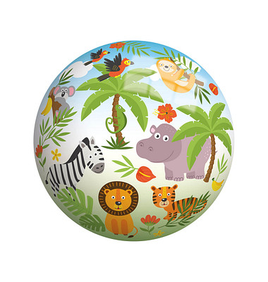 John Spielball Jungle World mehrfarbig