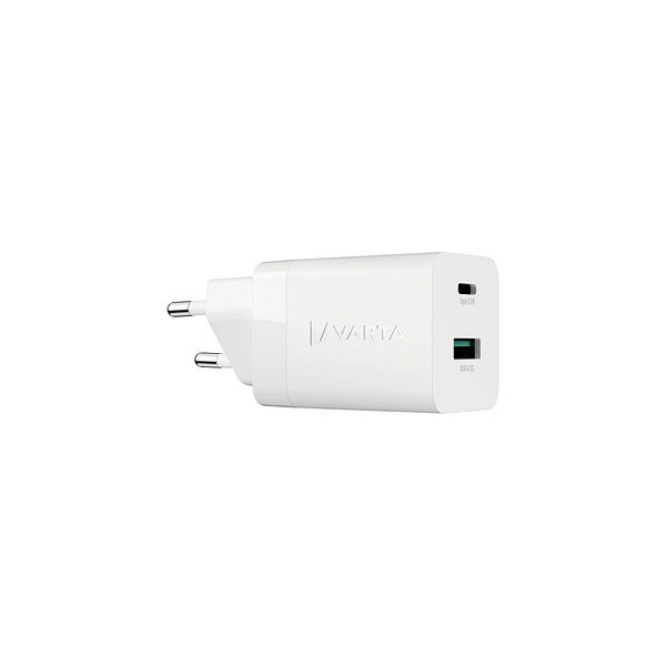 4008496066162 - Ladegeräte -Universal- Speed Charger 38W GaN PD USB-C 20W + USB-A 18W weiß 57955 101 111