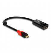 DeLOCK USB CDisplayPort Adapter 4K 60 Hz 0,20 m schwarz
