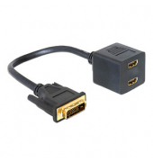 DeLOCK HDMI ADVI-D Adapter 0,20 m schwarz
