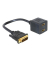 DeLOCK HDMI ADVI-D Adapter 0,20 m schwarz