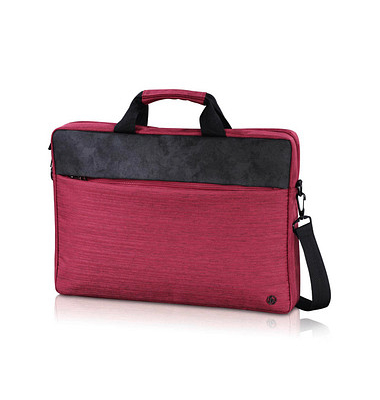 hama Laptoptasche Tayrona Kunstfaser rot 00216537 bis 39,6 cm (15,6 Zoll)