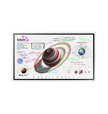 Whiteboard-digital Flip Pro WM55B, LH55WMBWBGCXEN, 129,7x76,8cm (BxH), Kunststoff