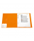 Schnellhefter neon 19637, A4, neonorange - transluzent, Polypropylen (PP), -, Vorderdeckel neonorange - transluzent