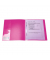 Schnellhefter neon 19638, A4, neonpink - transluzent, Polypropylen (PP), -, Vorderdeckel neonpink - transluzent