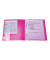 Schnellhefter neon 19638, A4, neonpink - transluzent, Polypropylen (PP), -, Vorderdeckel neonpink - transluzent