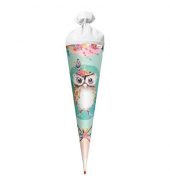Schultüte 70cm Eule Lieselotte