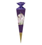 Schultüte 70cm Einhorn Prinzessin
