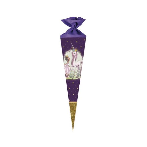 4015594042783 - Nestler Tradition in Emotion Schultüte Prinzessin & Einhorn 700 cm lila 4015594042783 - Nestler Tradition in Emotion Schultüte Prinzessin & Einhorn 700 cm lila
