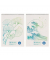Notizblock 50033560 GREENline Ginkgo, Ginko, kariert, A7, 80g, weiß, 50 Blatt