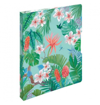 Ringbuch Ladylike Jungle Dschungel 50044030, A4 2 Ringe 16mm Ring-Ø Karton motiv