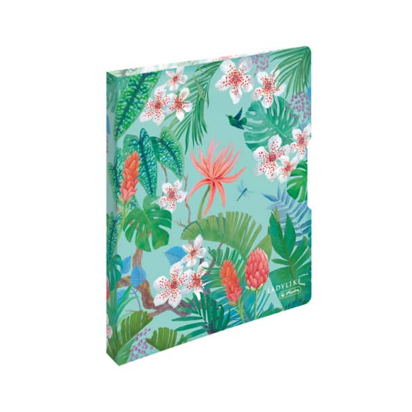 4008110363349 - Ringbuch Ladylike Jungle Dschungel 50044030 A4 2 Ringe 16mm Ring-Ø Karton motiv 4008110363349 Herlitz