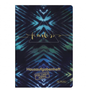 Hausaufgabenheft 50044177 New Batik / liniert / keine, A5, 80g, Motiv, 48 Blatt / 96 Seiten