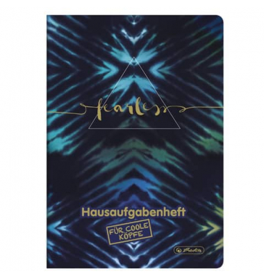 Hausaufgabenheft 50044177 New Batik / liniert / keine, A5, 80g, Motiv, 48 Blatt / 96 Seiten