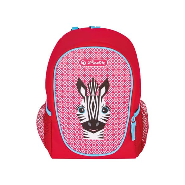 4008110285283 - herlitz Vorschulrucksack Rookie Zebra Kindergartenrucksack ergonomisches Rückenpolster - 1 Stück (50038114)