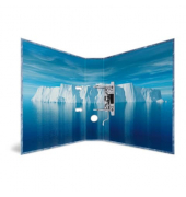 Motivordner Nature Ice Ice 19650, A4 70mm breit