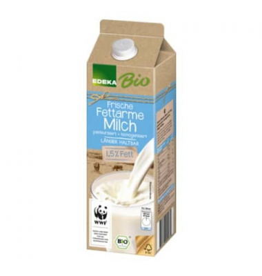 H-Milch 868608006, 1,5% Fett, 10x 1 Liter, im Tetrapack