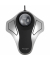 Trackball Orbit Optical, 2 Tasten, mit Kabel, USB-Kabel, ergonomisch, schwarz, silber