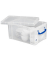 Aufbewahrungsbox 32227, 14 Liter mit Deckel, für A5, außen 395x255x210mm, Kunststoff transparent