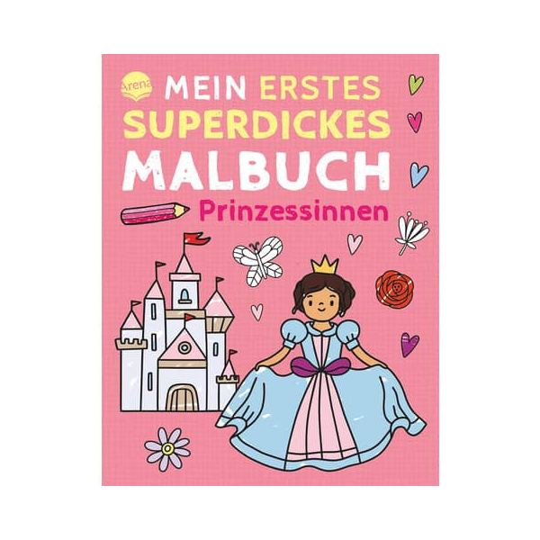 Arena Mein erstes superdickes Malbuch  Arena