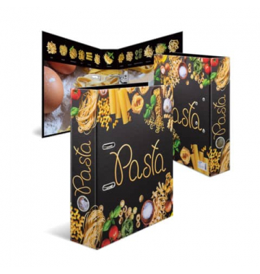 Motivordner Pasta Flavors Pasta 19564, A4 70mm breit