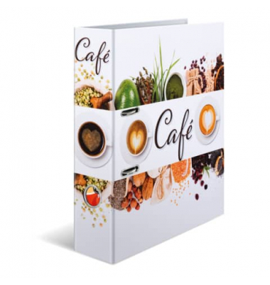 Motivordner Coffee Flavors Coffee 19565, A4 70mm breit