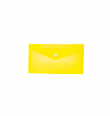Brieftasche PP DIN lang transparent gelb